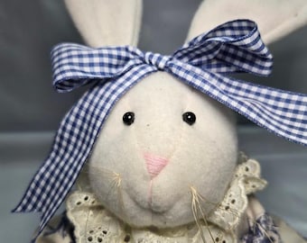 Decorative Plush Bunny Easter Weighted Mom Baby