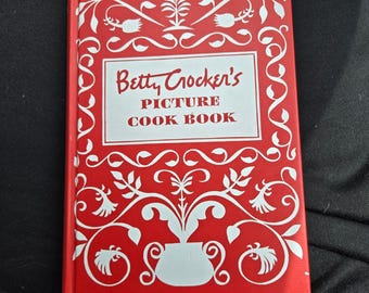 Betty Crocker's Picture Cook Book Facsimile Edition 1998 Hardcover Red