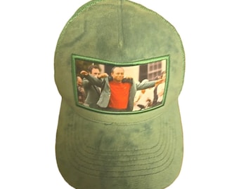 Wonti Tiger Woods Masters Jacket Trucker Hat Velvet Mesh Cap Golf Collectors
