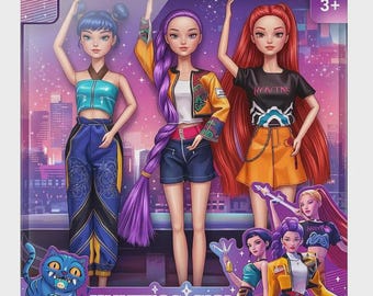 K-Pop Demon Hunters Singing Dolls – Anime Plushie Collectible Toy