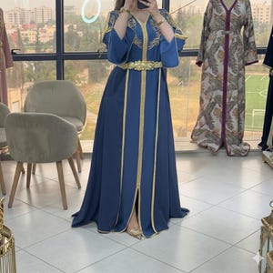 royal blue dress with gold belt Rose Gold V-Neck Sequin Short Dress
