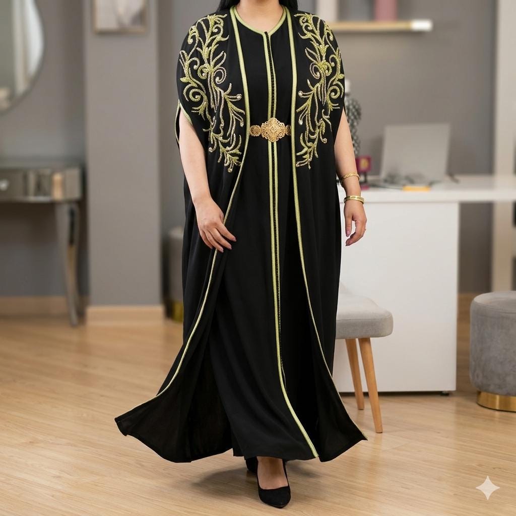 Caftan Formal Gown - Etsy Caftan Formal Gown - Etsy