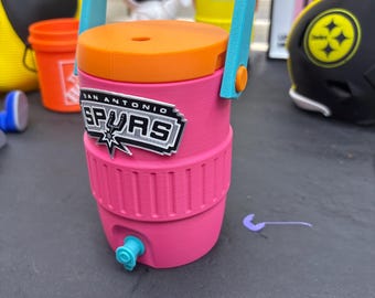 San Antonio Team Mini Cooler Can Holder – 3D Printed Drink holder