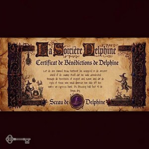 Personalized Blessing from a 200-Year-Old Cajun Swamp Witch — Custom Digital Certificate