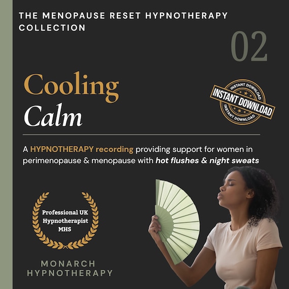 Menopause Hypnosis for Hot Flushes | Cooling Calm Guided Relaxation (Digital Download)