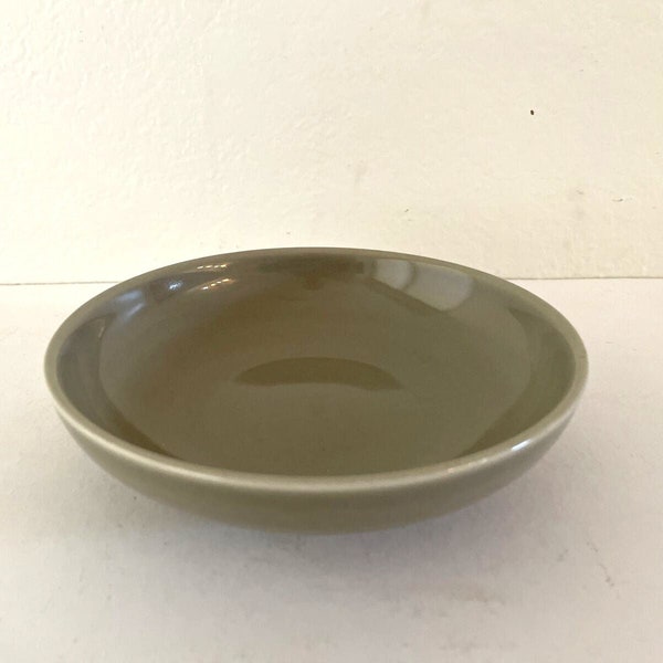 Russel Wright Iroquois Casual China Oyster Gray 5.5" Bowl Dish 1950s mcm