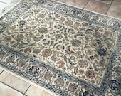 Karastan Rug 700 Series 738 Tebriz 4.3x6 9321C Vintage