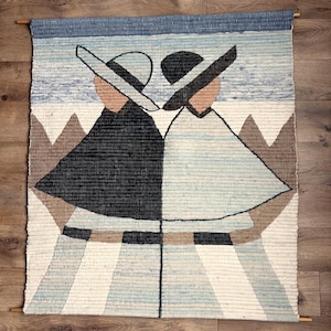 Vintage Peruvian Tapestry - Etsy