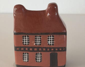 Vintage Mudlen End Studio Felsham Suffolk Miniature 2 story Tudor House H