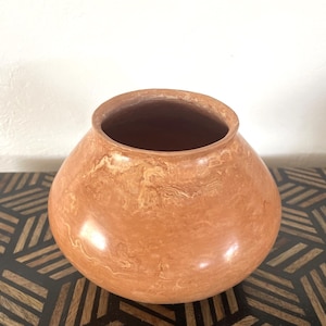 Vintage Mata Ortiz Mexican Clay Art Pottery Mexico Nicolas Quezada Pot 7.5x5.75&quot;