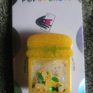 Cute Lemmons phone grippy or badgereel