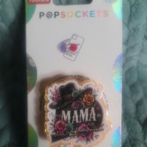 Cute mama flat phone grippy