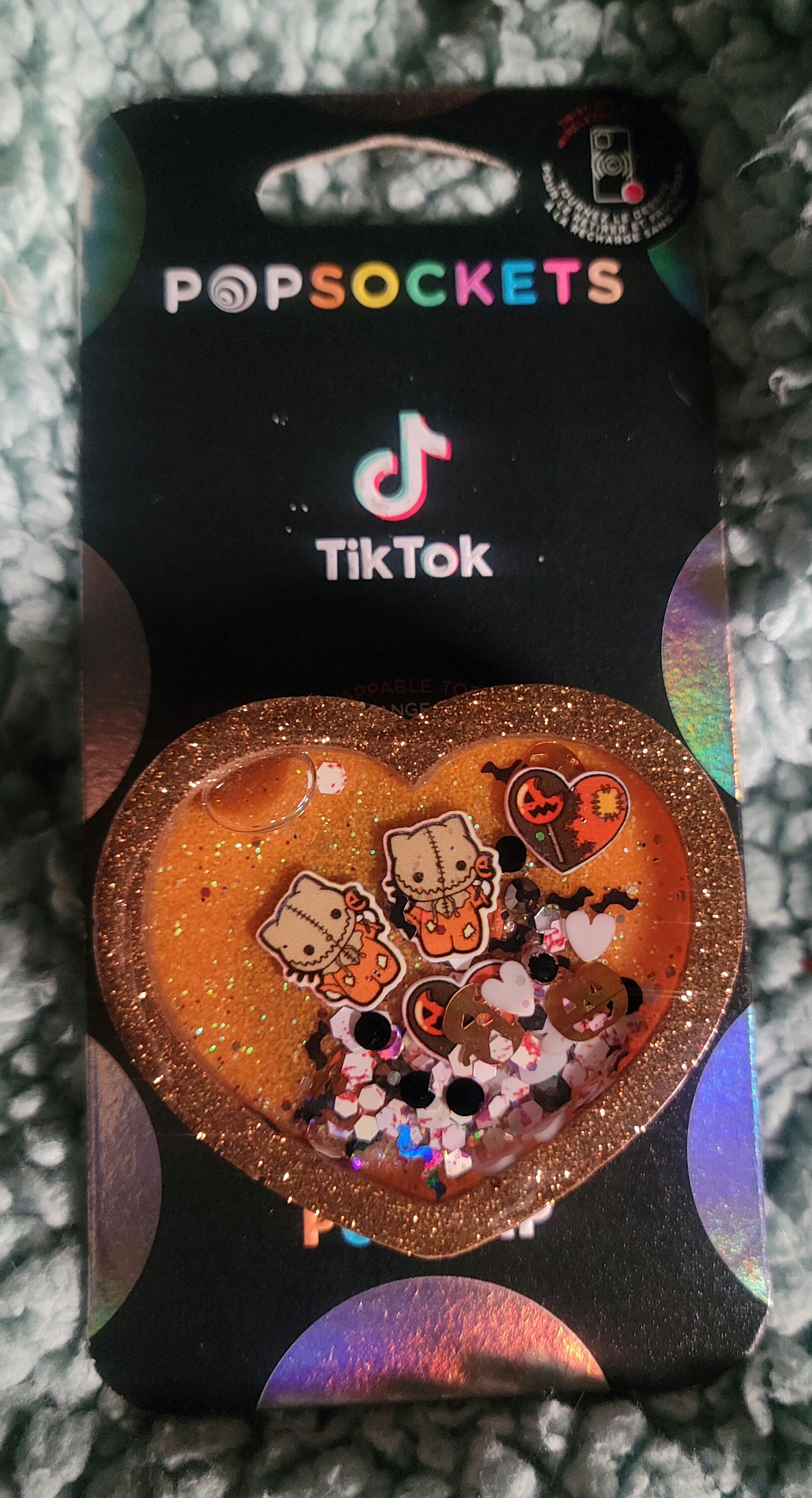 Cute cute horror sam kitty shaker phone grippy or badgereel