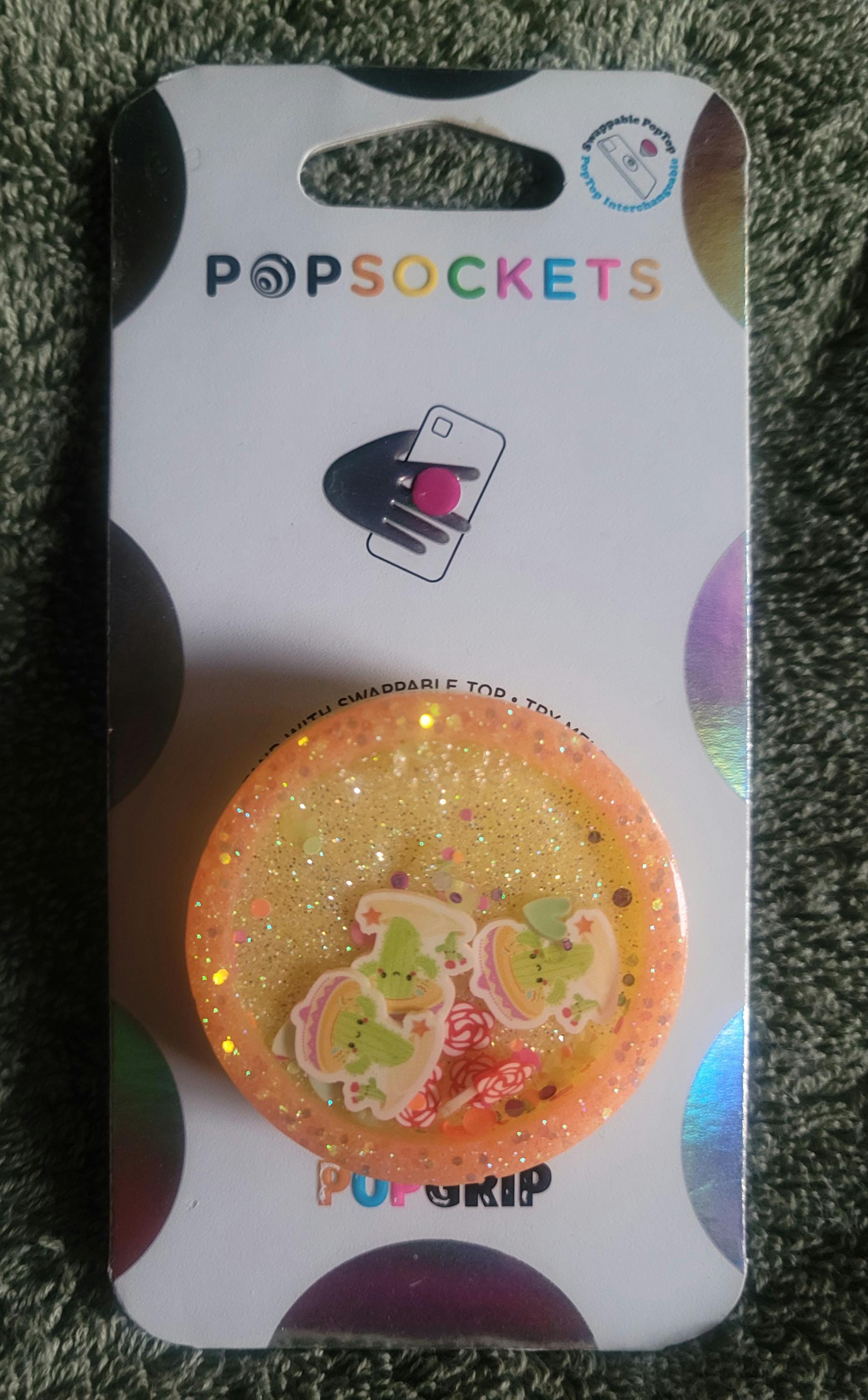 【SALUT DE MIEL】Jewel grip tok (cactus) + ケースset il_fullxfull.