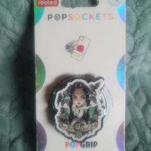 Cute Wednesday girl flat phone grippy