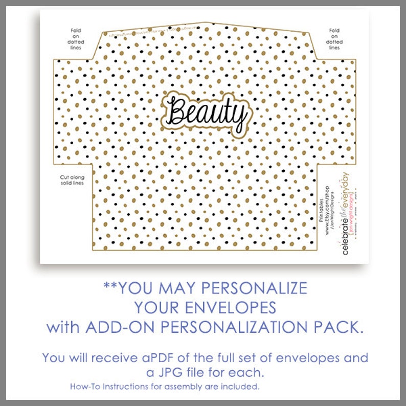 celebrate printable cash envelope ver1 budget envelope etsy