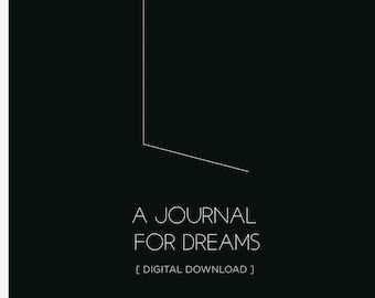 Diario de sueños – Descarga digital / Diario de sueños para GoodNotes / PDF para iPad