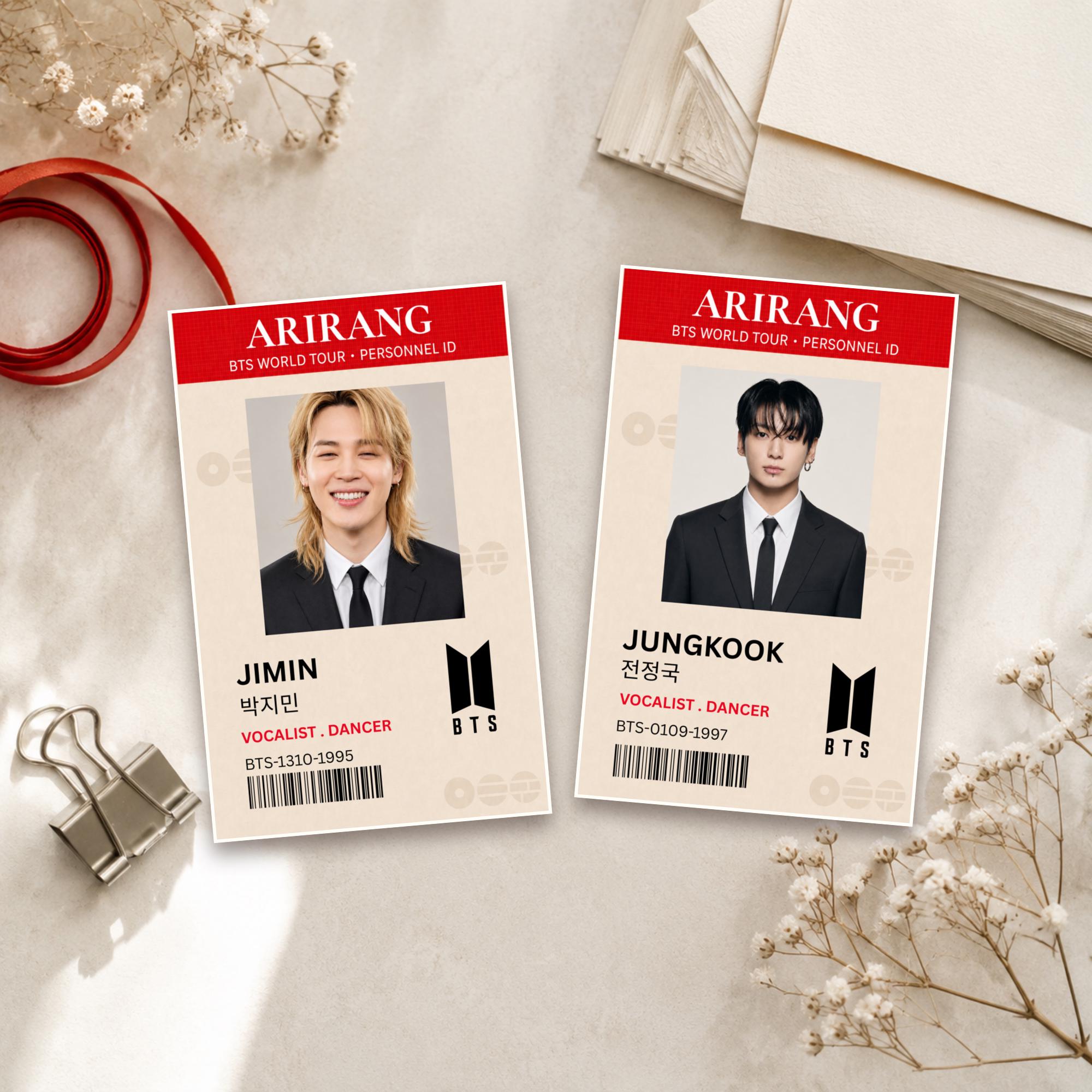 Bts Arirang Ticket Pdf - Etsy