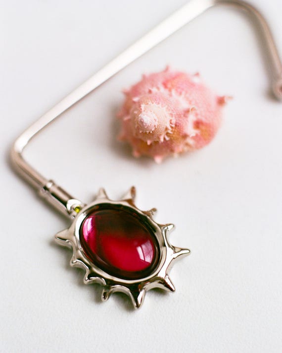 Fuchsia Purse Hook