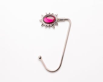 Gancho para bolso fucsia