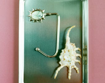 Abalone Purse Hook