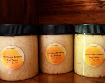 Vanilla And Oatmeal Scrub