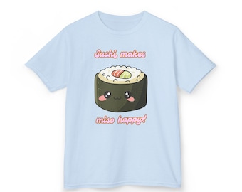 Camiseta Heavy Cotton™ con estampado de sushi (para adolescentes y adultos)