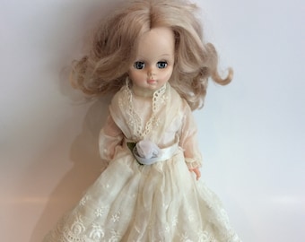 Vintage Doll, Effanbee, 14" Posable