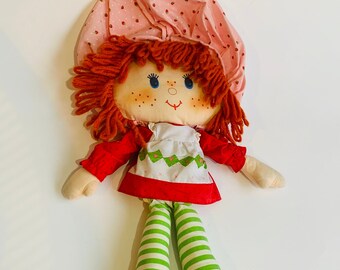 red head rag doll