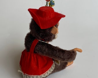 ヴィンテージ　日本製　うさぎ　Herman Pecker タグ付き Vintage Herman Pecker Monkey with Original Tag - Etsy 日本