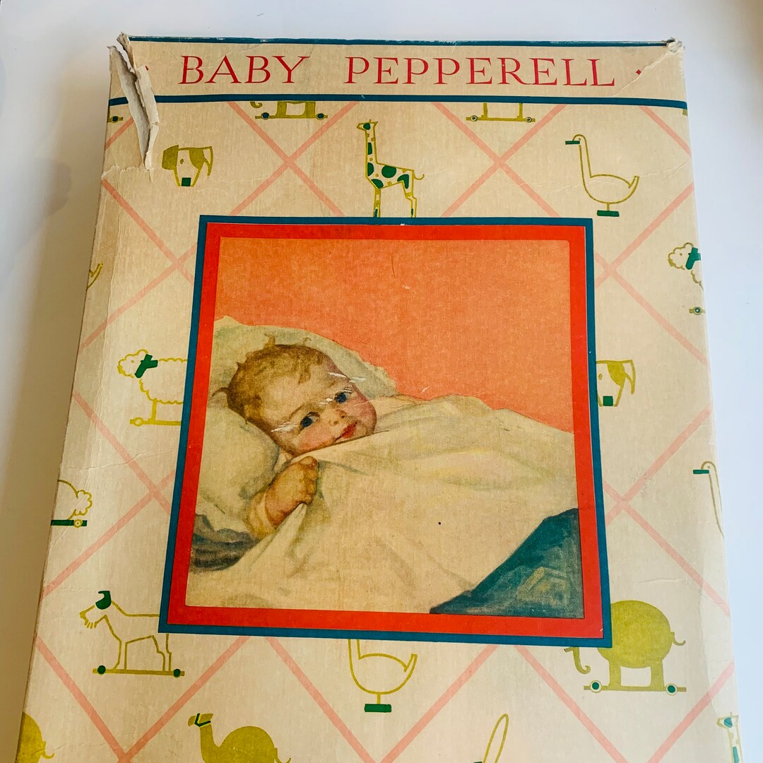 Vintage Baby Pepperell Crib Blanket With Original Box, Busy Tots Etsy