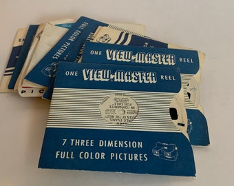 Vintage View Master Reel Collection