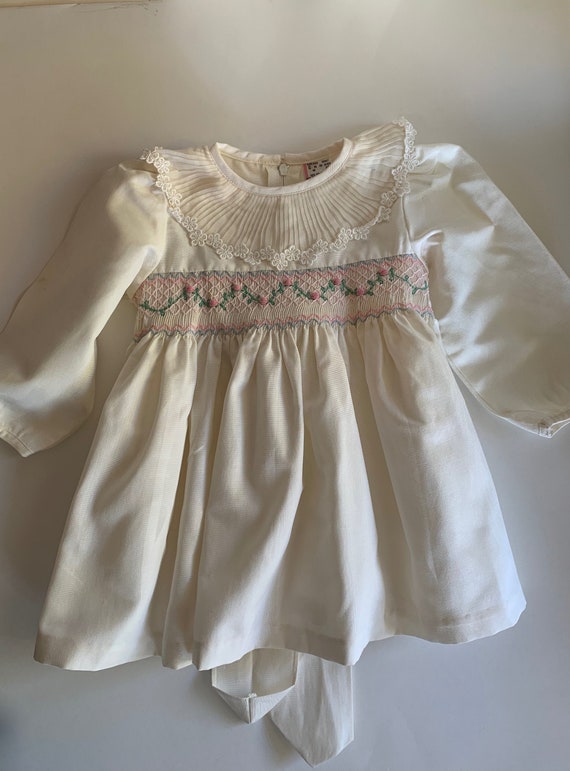 Vintage Toddler Dress, Classic, Formal - image 1