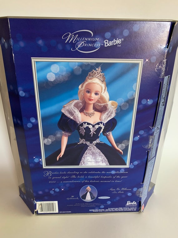 Vestido Barbie Azul Filme 2023 c/ Brinco e Faixa Adulto