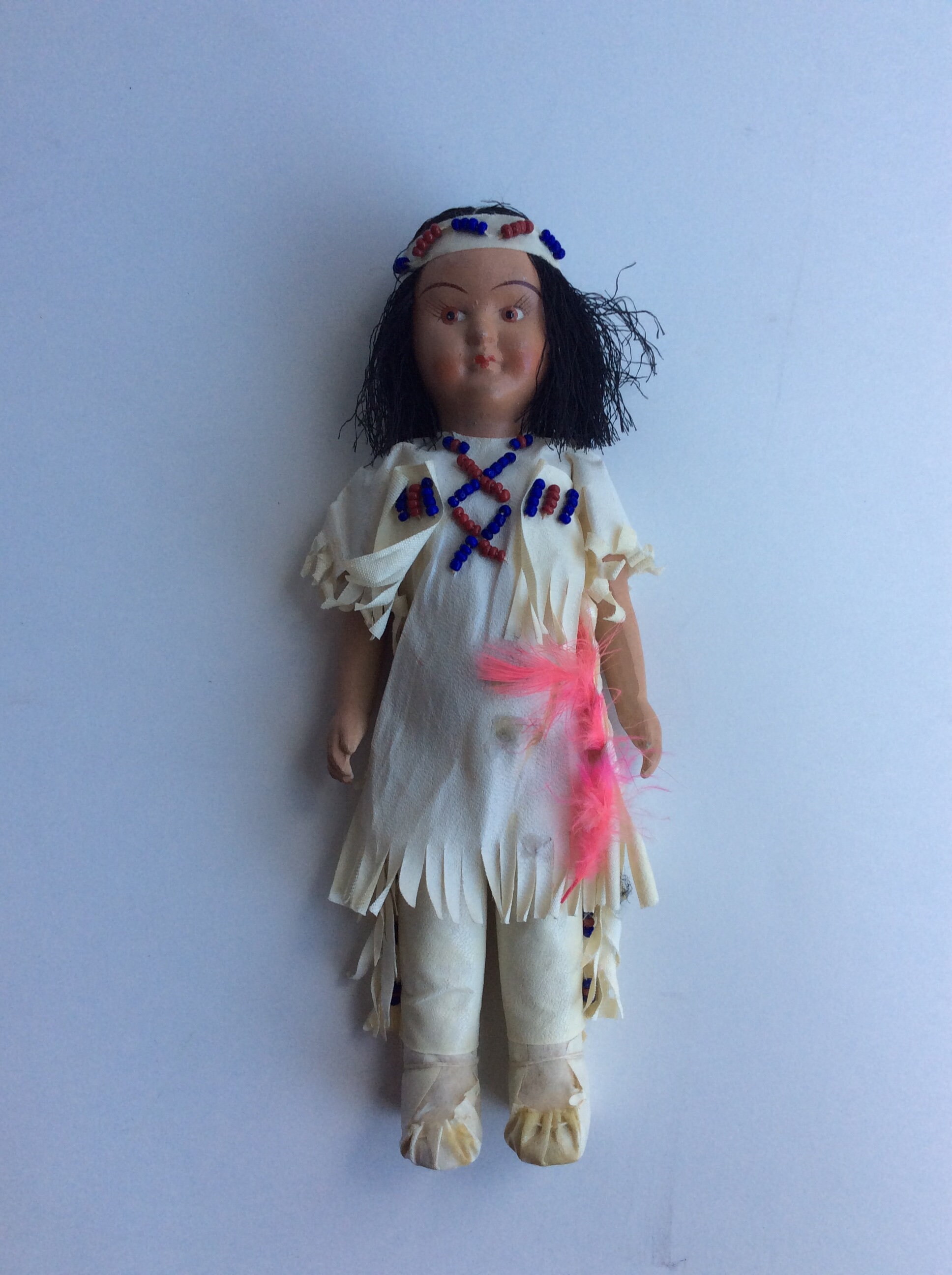 Vintage Porcelain Doll Native American Made in Japan Etsy Denmark