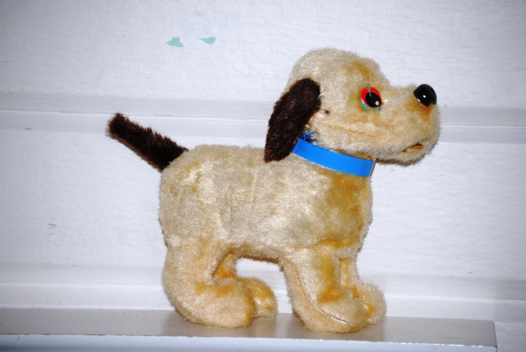 Vintage Barking Dog Toy, Hong Kong - Etsy