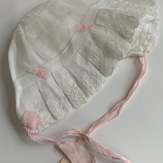 Vintage Baby Bonnet - image 4