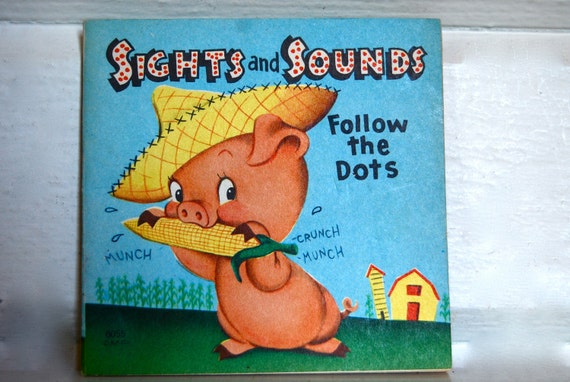 Vintage Children's Activity Book