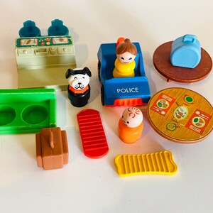 Vintage Fisher Price Little People Toy Collection