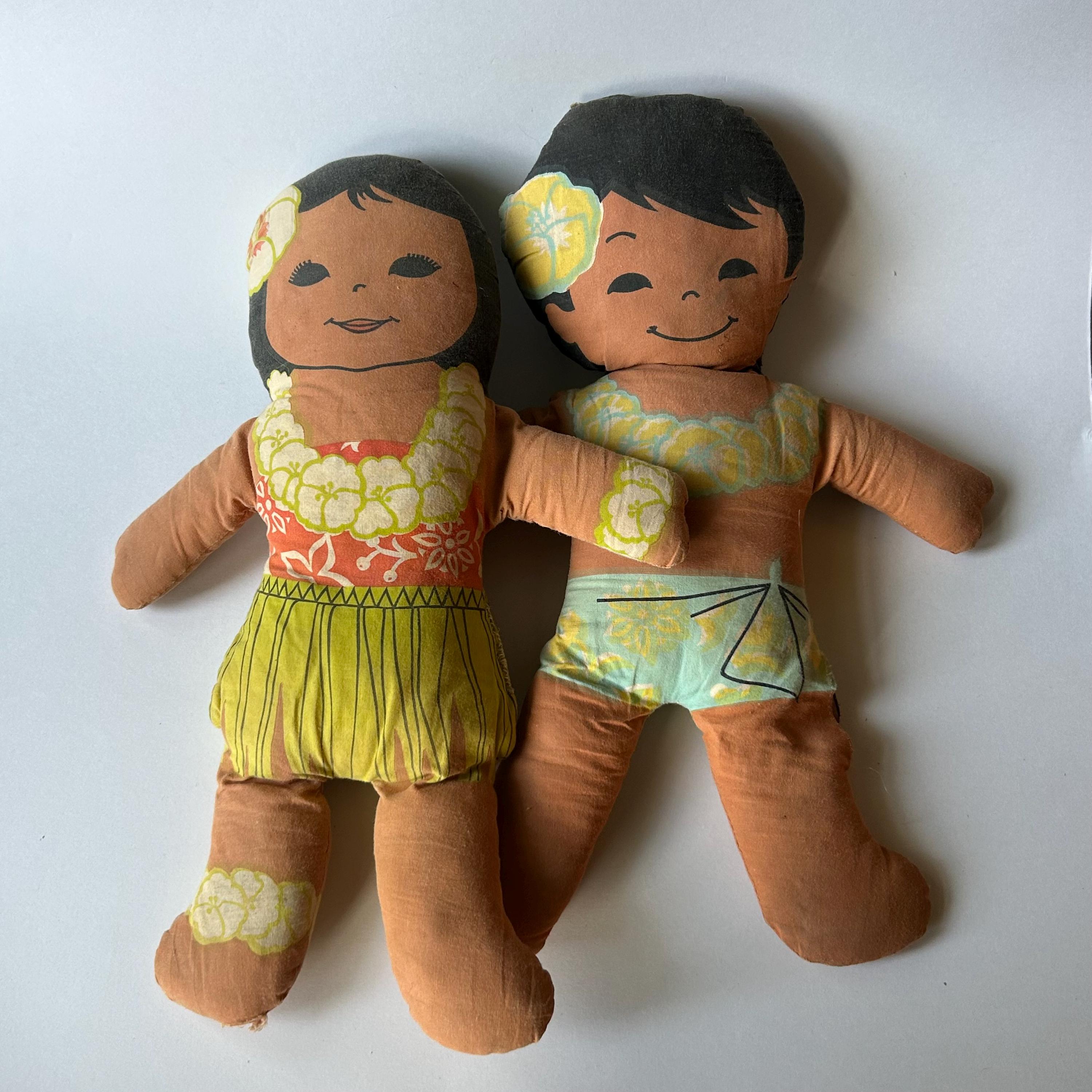 羊毛フェルトお人形　tiki Plush Tiki Doll - Etsy