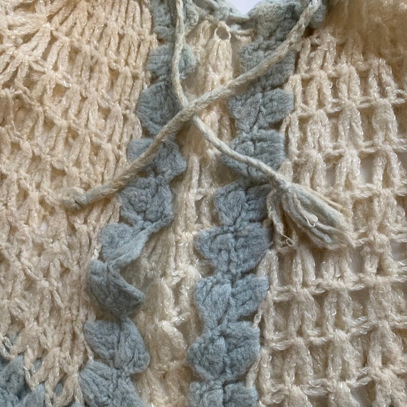 Vintage Hand Crafted Baby Sweater - image 4