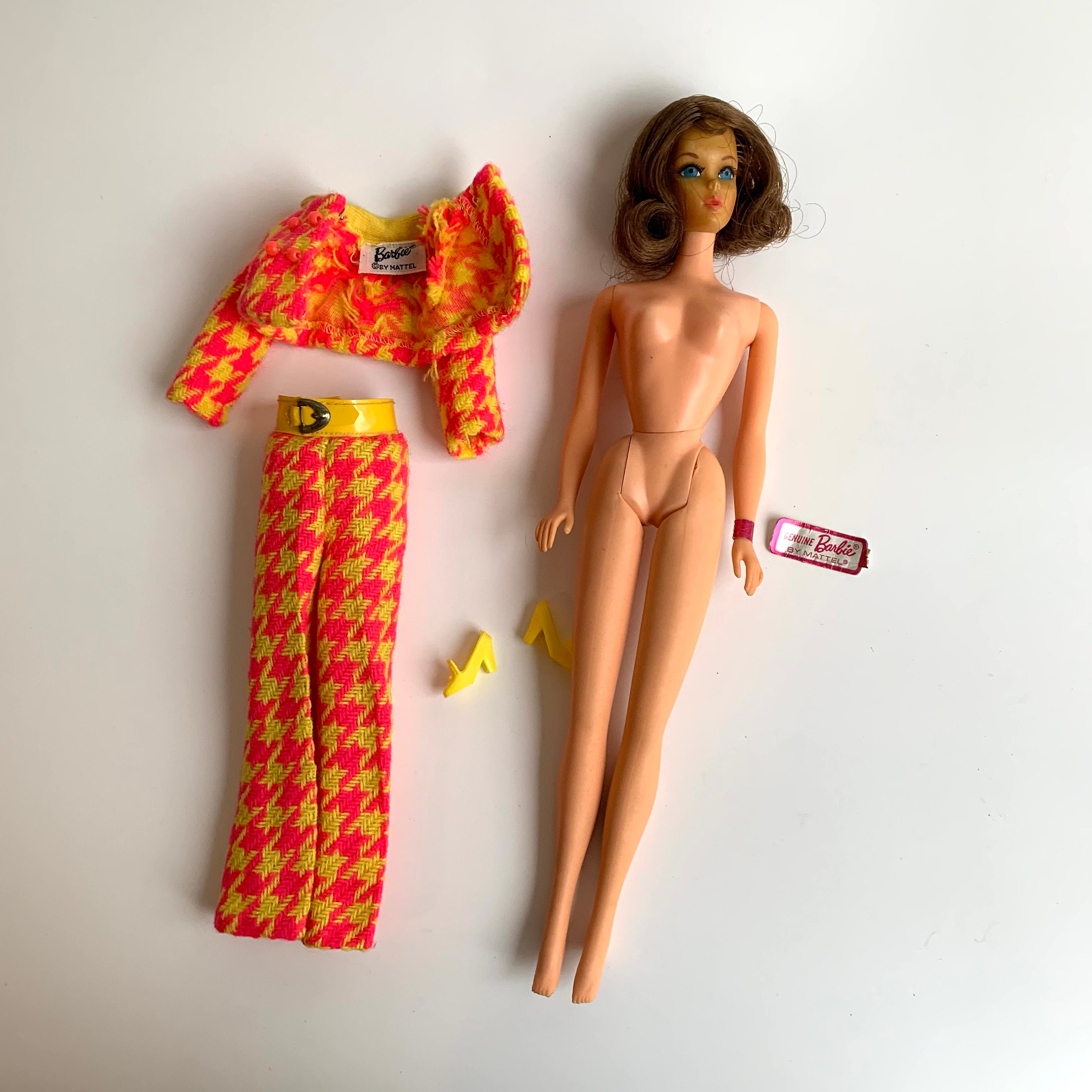 HTF Mattel Barbie MOD Era European Issue TNT Straight Leg Malibu