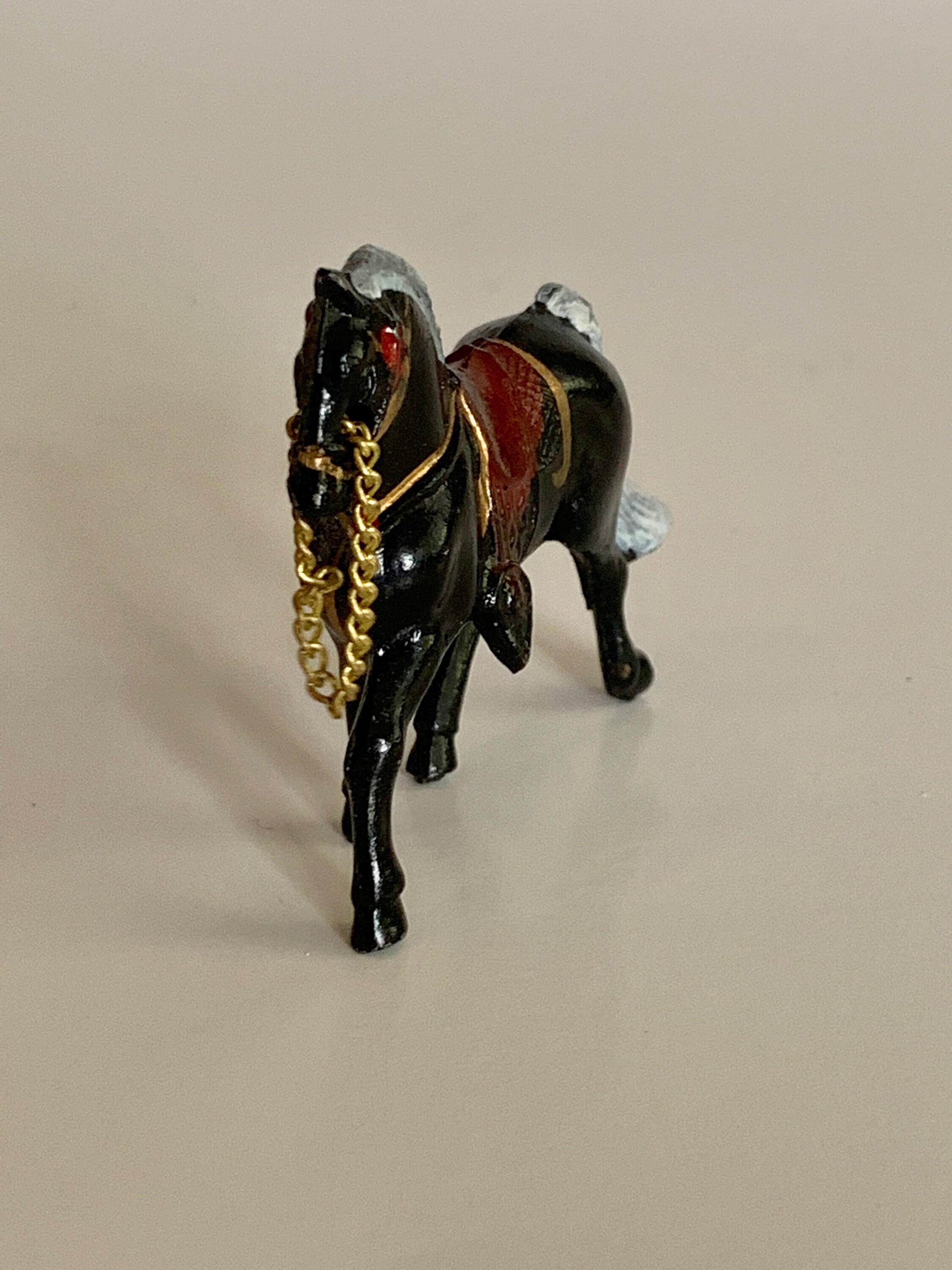 Vintage Metal Toy Horse, Japan - Etsy