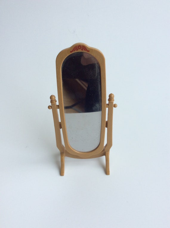 Vintage Tomy Small House Furniture Full Length Mirror Vintage Tomy Small House Furniture Full