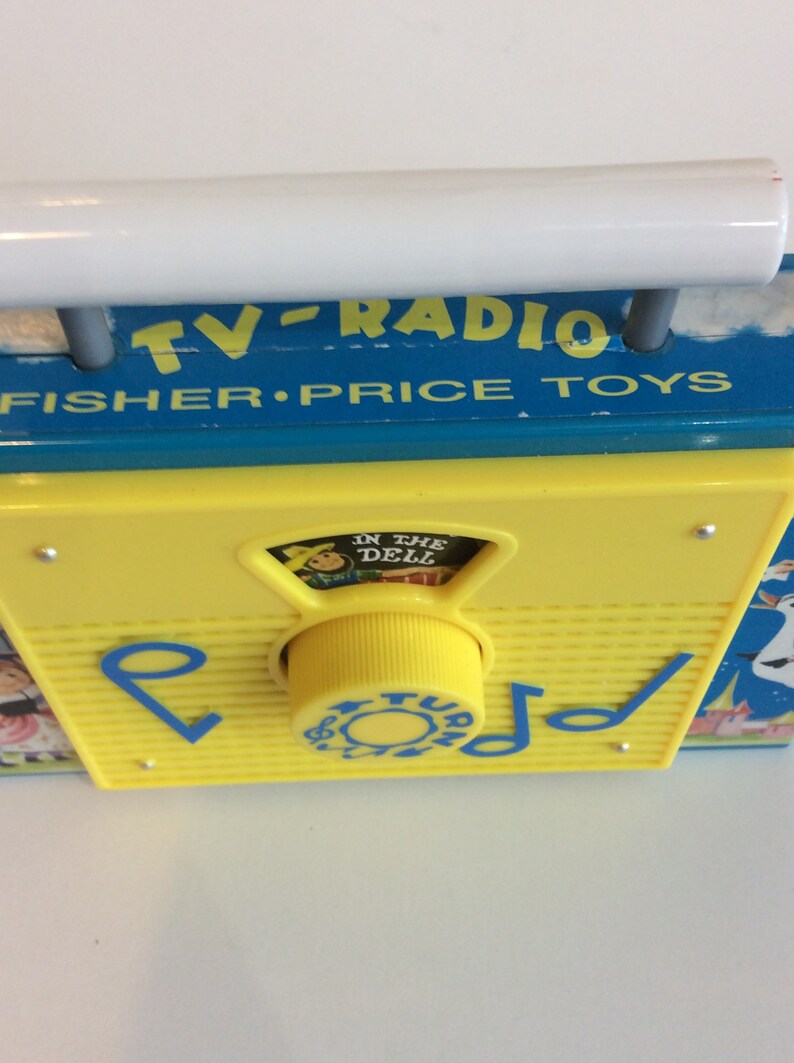 fisher price tv radio classic toy