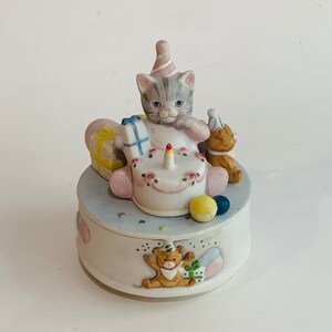 Kitty Cucumber Music Box - Etsy