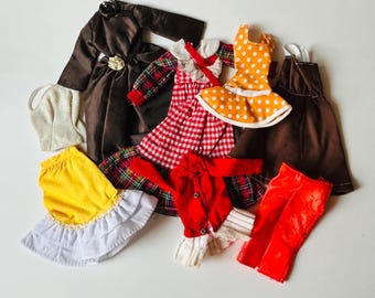 Vintage Barbie Size Fashion Clothing Collection, Unbranded