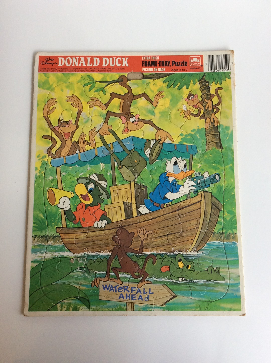 Vintage Walt Disney Puzzle, Donald Duck - Etsy 日本