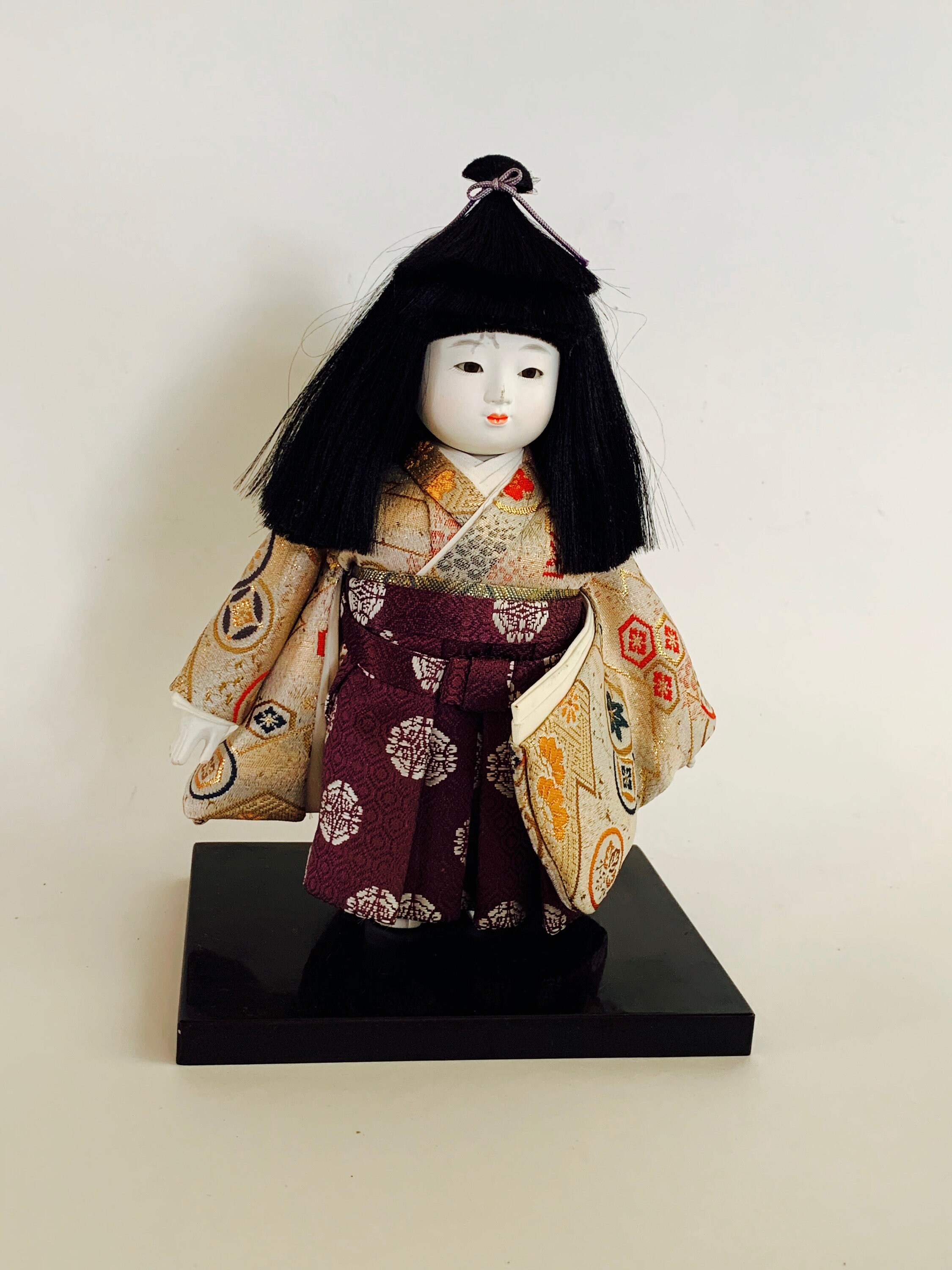 日本人形　Japanese doll　vintage Vintage Japanese Geisha Nishi Doll, circa 1960's-1970's