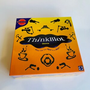 Vintage Think Blot Game by Mattel, Headstock